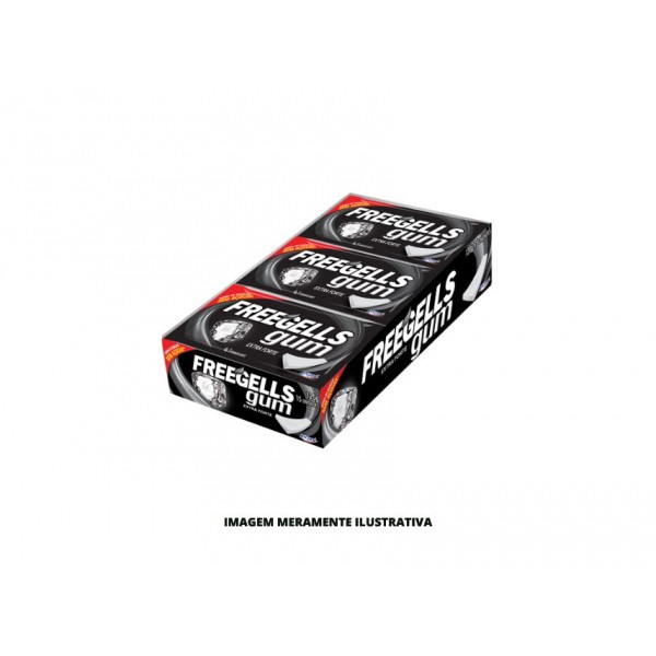 CHICLETE - FREEGELLS RICLAN - 8g GUM EXTRA FORTE - DP15